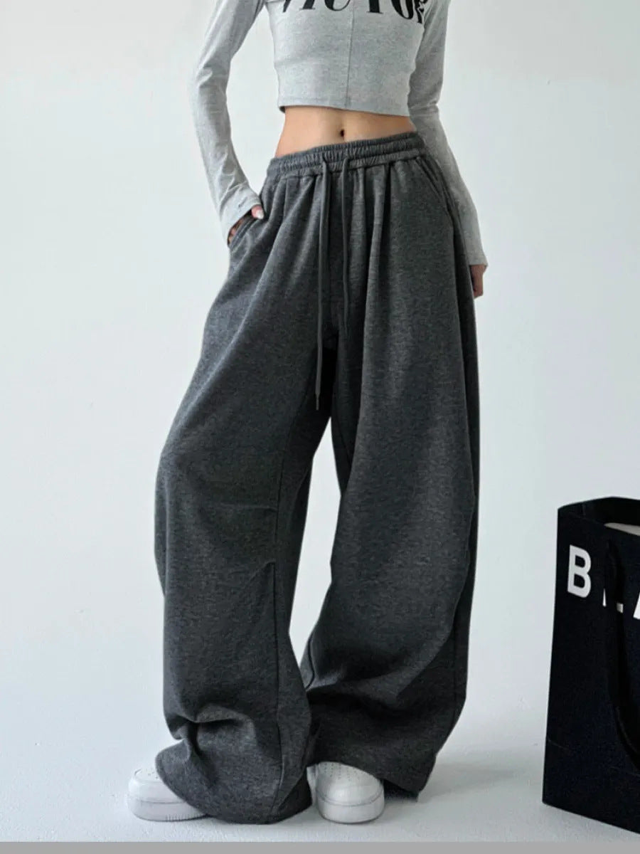 Damen Bequeme und lässige weite Jogginghose