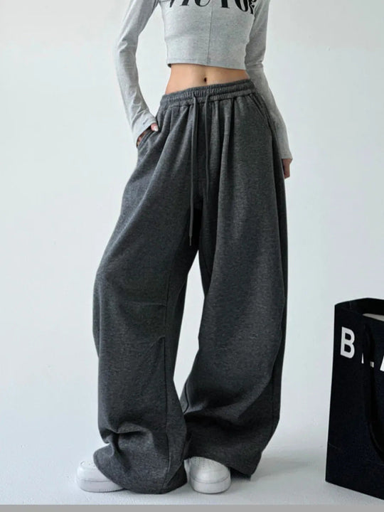 Damen Bequeme und lässige weite Jogginghose