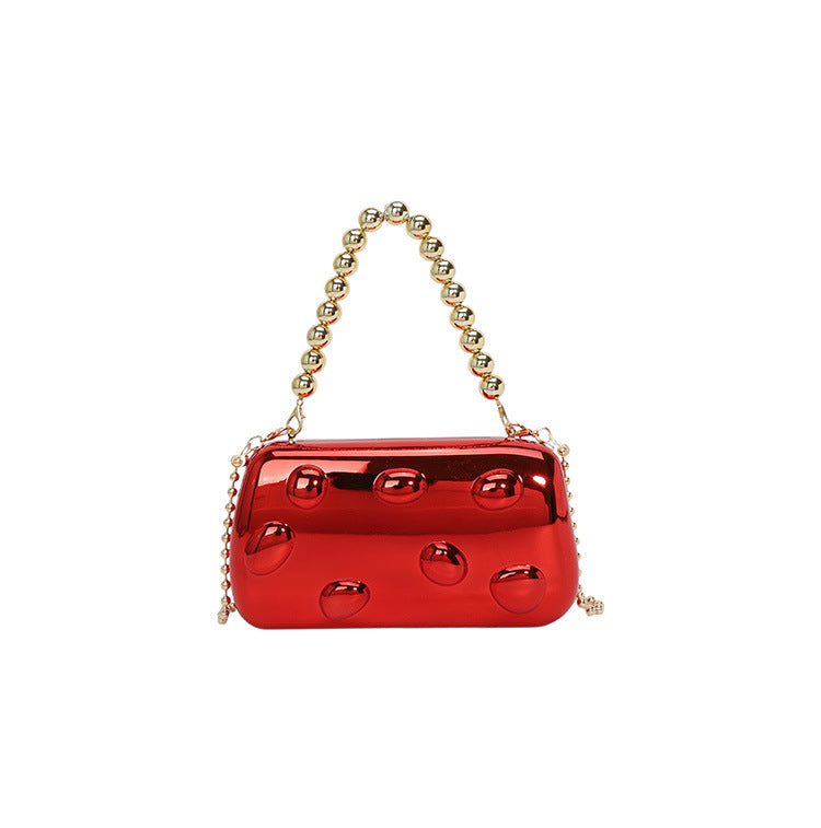 Damen modische Handtasche mit einzigartigem Kettenhenkel Nord Taschen