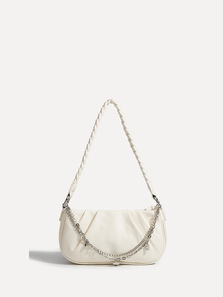 Damen Hobo-Tasche mit stilvollem Kettenanhänger Nord Taschen