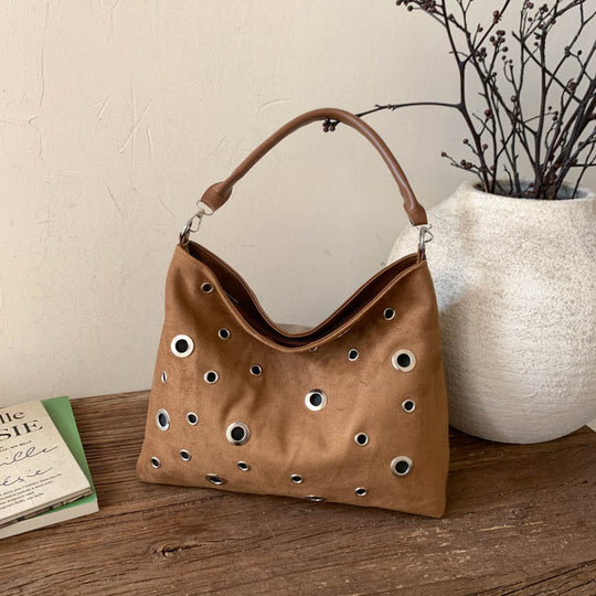 Damen modische Umhängetasche mit modernen Ösen von Nord Taschen