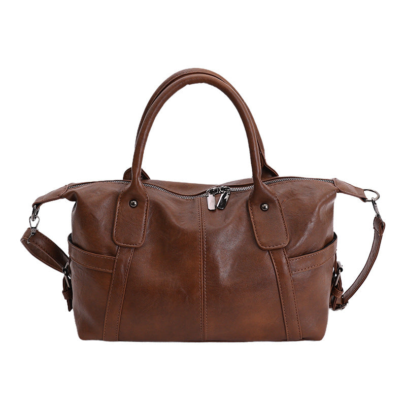 Damen modische Handtasche mit praktischen Außentaschen Nord Taschen