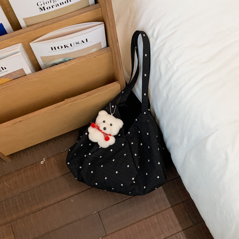 Damen Tragetasche mit einzigartigem Design und niedlichen Anhänger Nord Taschen