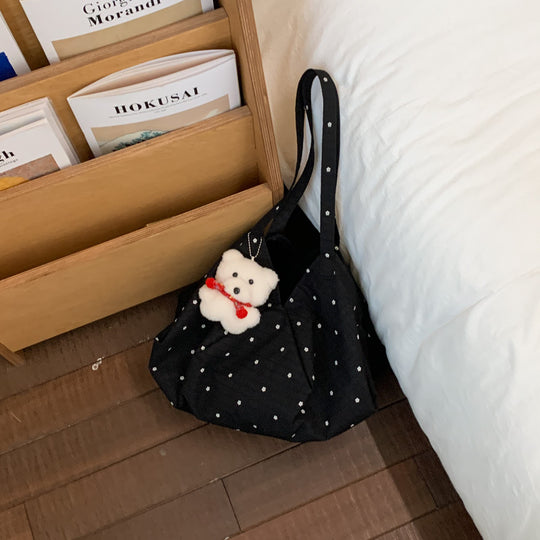 Damen Tragetasche mit einzigartigem Design und niedlichen Anhänger Nord Taschen