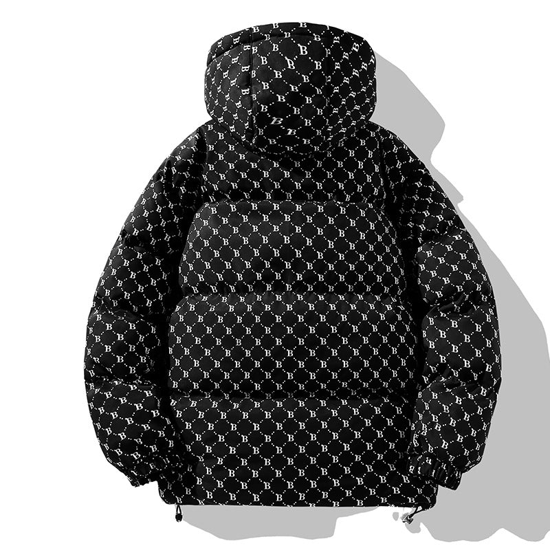 Herren Wattierter Kapuzenparka mit Thermofüllung wasserabweisender Oberfläche & Multifunktionstaschen Nord Taschen
