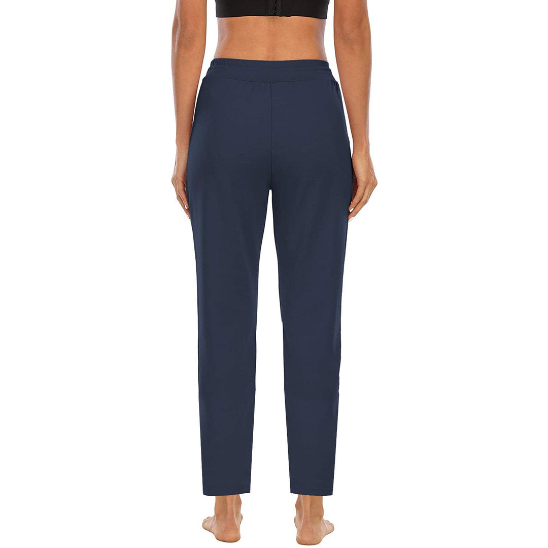Damen bequeme Freizeithose mit elastischem Bund und seitlichen Taschen Nord Taschen