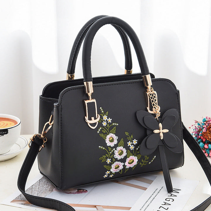 Nord Taschen | Tasche mit Blumenstickerei