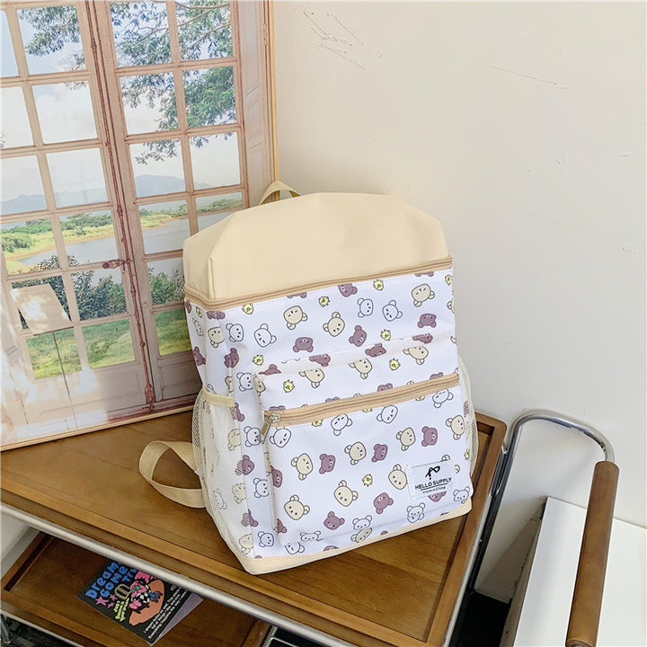 Damen Rucksack mit verspieltem Tiermotiv und geräumigem Stauraum Nord Taschen