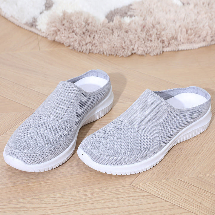 Damen bequeme und atmungsaktive Slip-On Sneaker