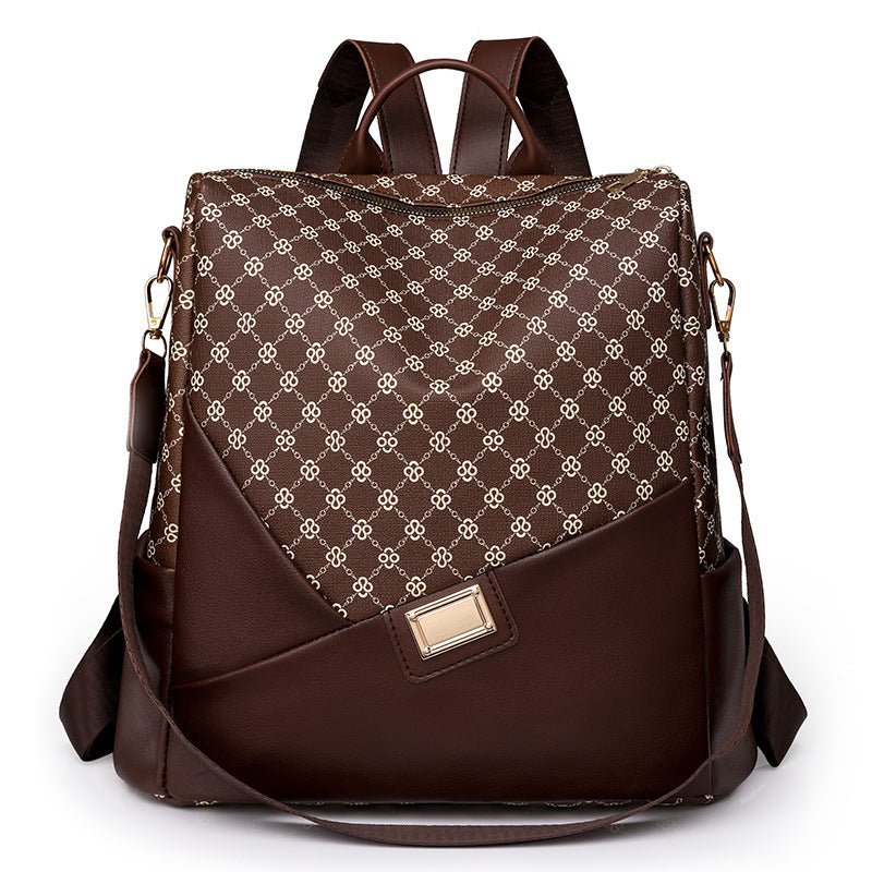 Damen modischer Rucksack mit elegantem Patchwork-Design Nord Taschen