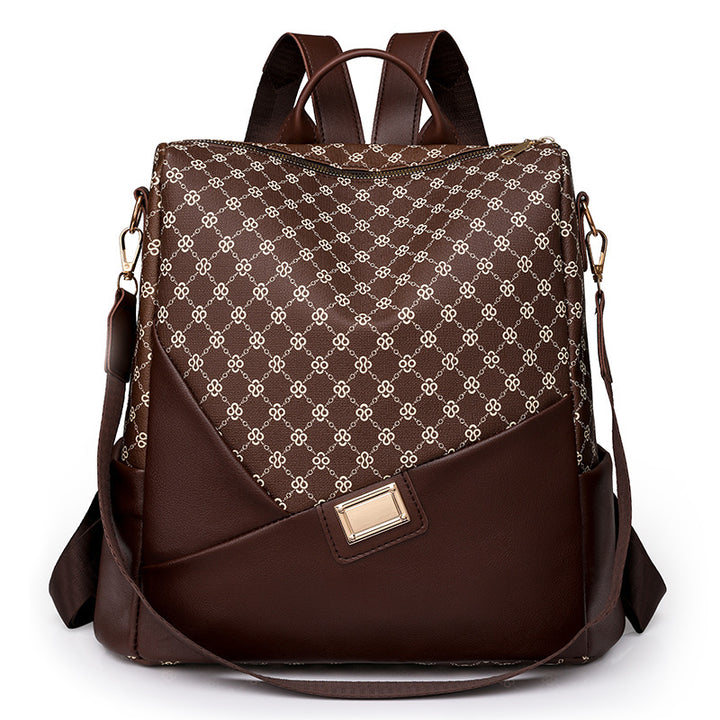 Damen modischer Rucksack mit elegantem Patchwork-Design Nord Taschen