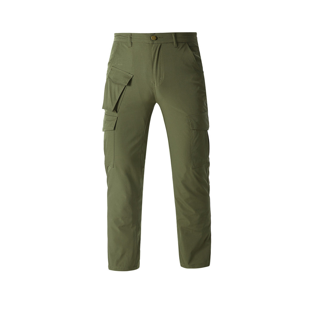 Herren Leichte Stretch-Cargohose mit mehrfachen Klappentaschen & tapered Schnitt Nord Taschen