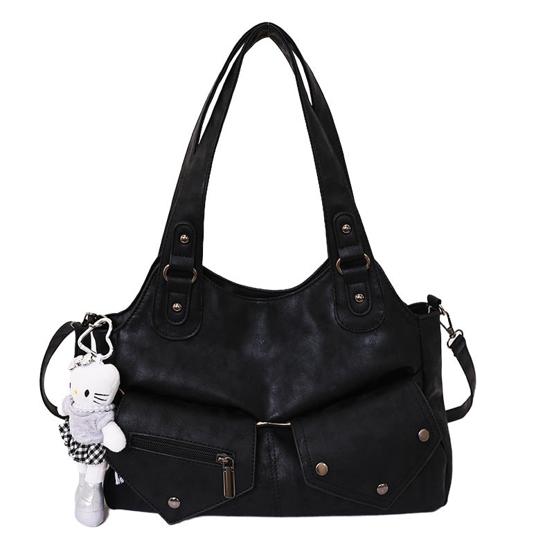 Damen modische Handtasche mit praktischem und verspieltem Anhänger Nord Taschen