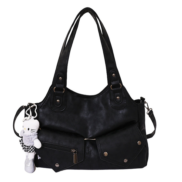 Damen modische Handtasche mit praktischem und verspieltem Anhänger Nord Taschen