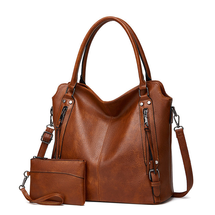 Damen Hobo-Tasche mit elegantem Reißverschlussdesign und praktischem Schultergurt Nord Taschen