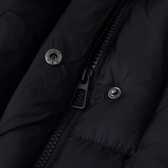 Damen Wattierte Oversize-Parka mit XXL-Kapuze und Klappentaschen Nord Taschen