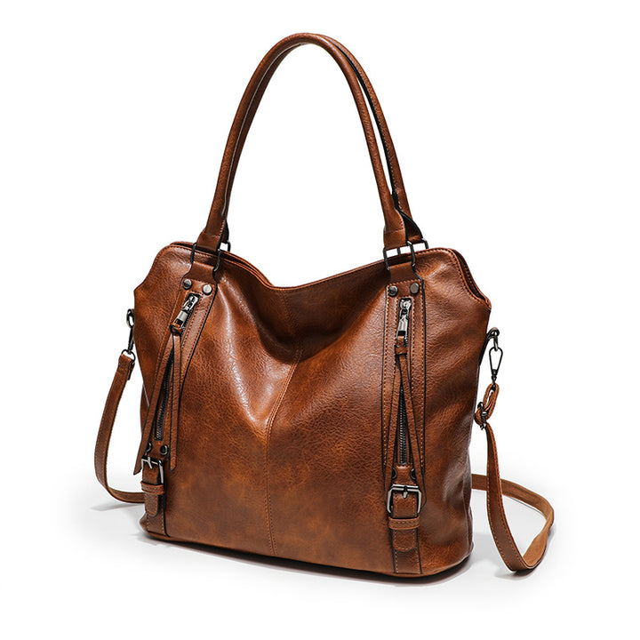 Damen Schultertasche mit elegantem Lock-Beutel-Design und vielseitigen Trageoptionen Nord Taschen