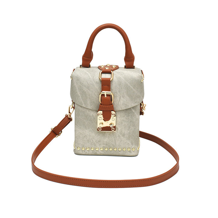 Damen Mini-Rucksack mit elegantem Druckknopfverschluss und strapazierfähigem Obermaterial Nord Taschen