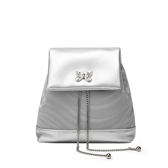 Damen Hobo-Tasche mit elegantem Schmetterlingsmotiv und geschmeidiger Oberfläche Nord Taschen