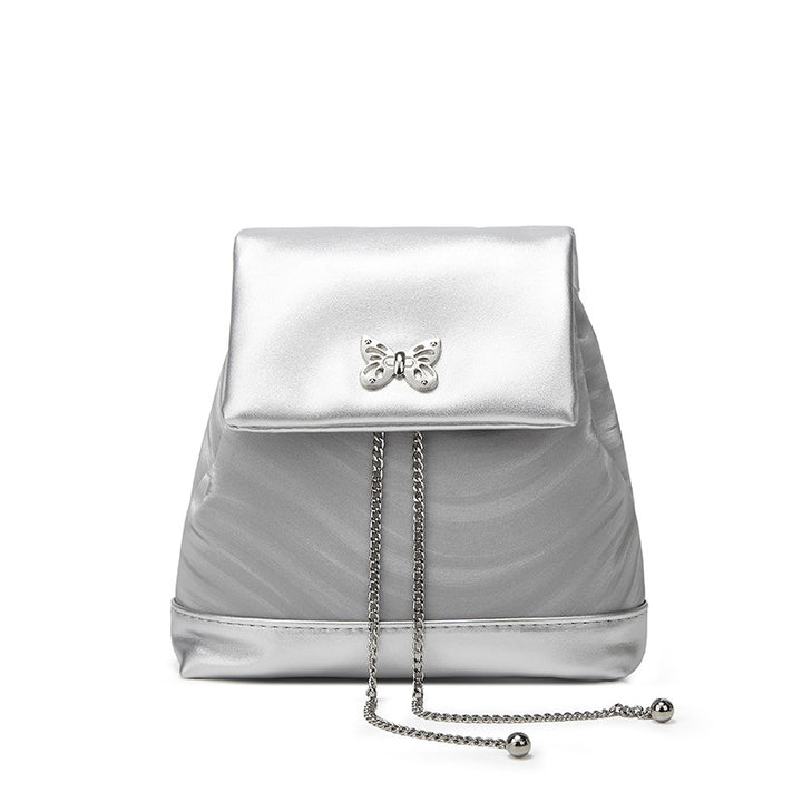 Damen Hobo-Tasche mit elegantem Schmetterlingsmotiv und geschmeidiger Oberfläche Nord Taschen