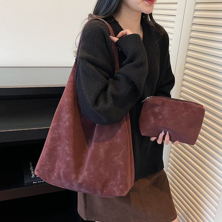 Damen lässige Hobo-Tasche mit weicher Struktur Nord Taschen