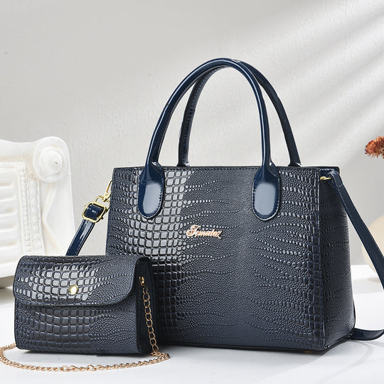 Damen modische Handtasche mit praktischer Mini-Clutch Nord Taschen