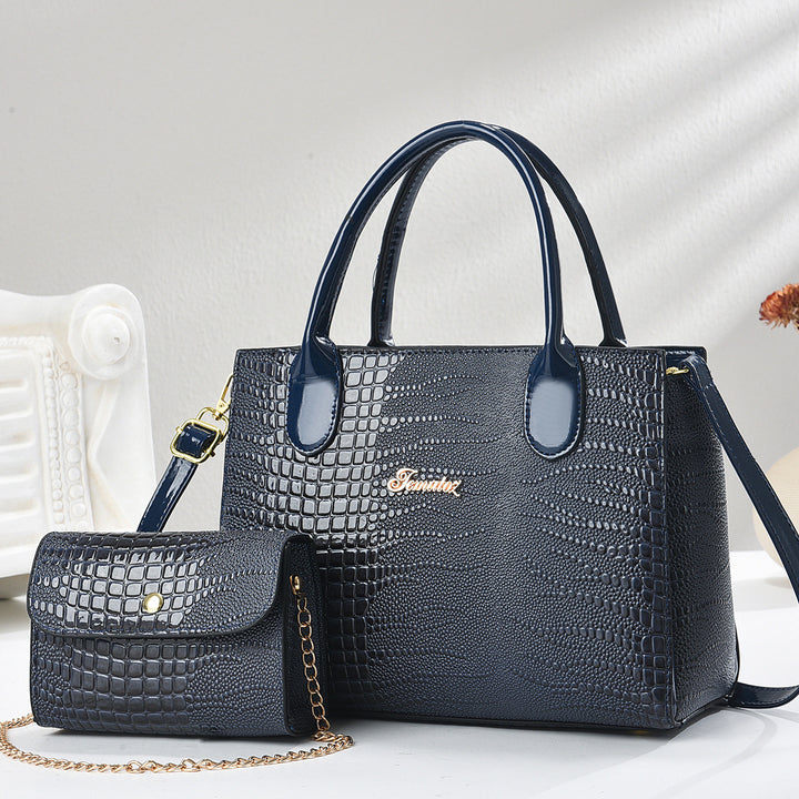 Damen modische Handtasche mit praktischer Mini-Clutch Nord Taschen