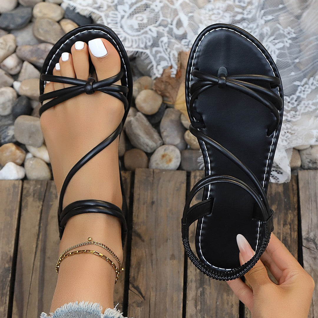 Damen elegante Strandsandalen