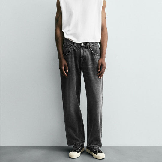 Damen High‑Waist Cropped Wide‑Leg Jeans aus weichem Stretch-Denim Nord Taschen