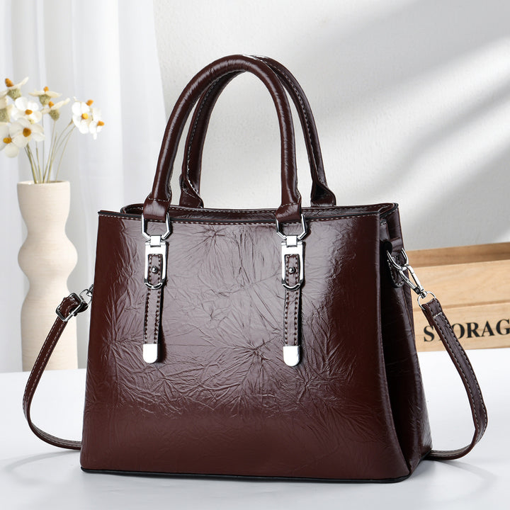Damen elegante Handtasche mit verstellbarem Schultergurt Nord Taschen