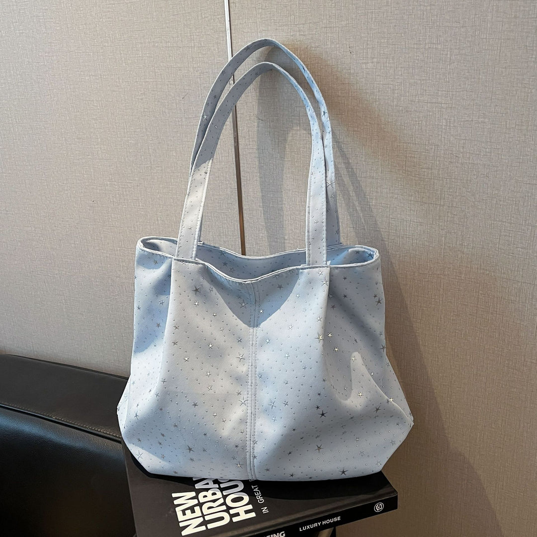 Damen Tragetasche mit funkelndem Sternenmuster Nord Taschen
