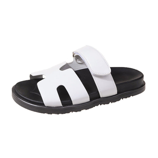 Damen Riemchen-Sandalen mit verstellbarem Klettverschluss und ergonomischer Sohle Nord Taschen