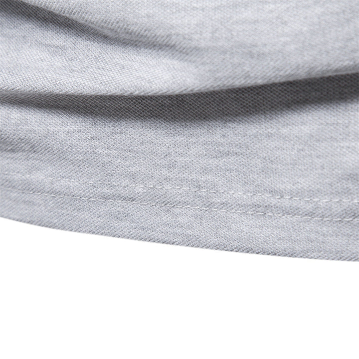 Herren Langarm Poloshirt mit modernem Kragen und atmungsaktiver Baumwollqualität Nord Taschen