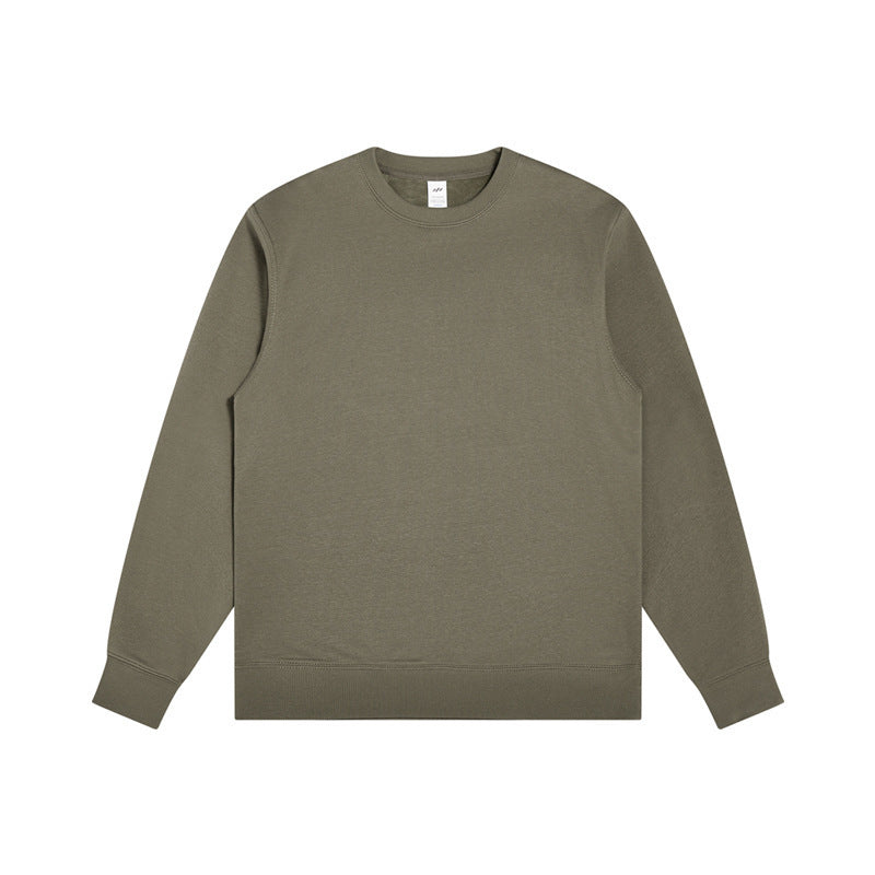Unisex Minimalistisches Baumwoll-Sweatshirt mit Rundhals, Rippbündchen & Relaxed Fit Nord Taschen
