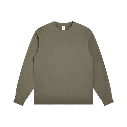 Unisex Minimalistisches Baumwoll-Sweatshirt mit Rundhals, Rippbündchen & Relaxed Fit Nord Taschen