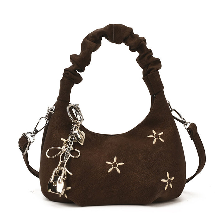 Damen modische Schultertasche mit verspieltem Design Nord Taschen