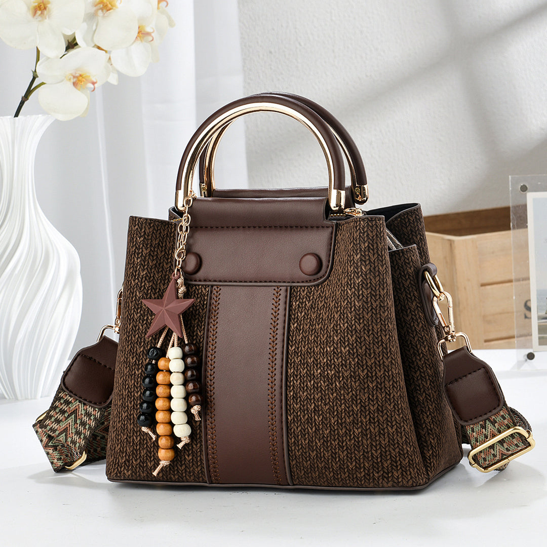 Damen modische Handtasche mit strukturiertem Design und stilvollen Akzenten Nord Taschen