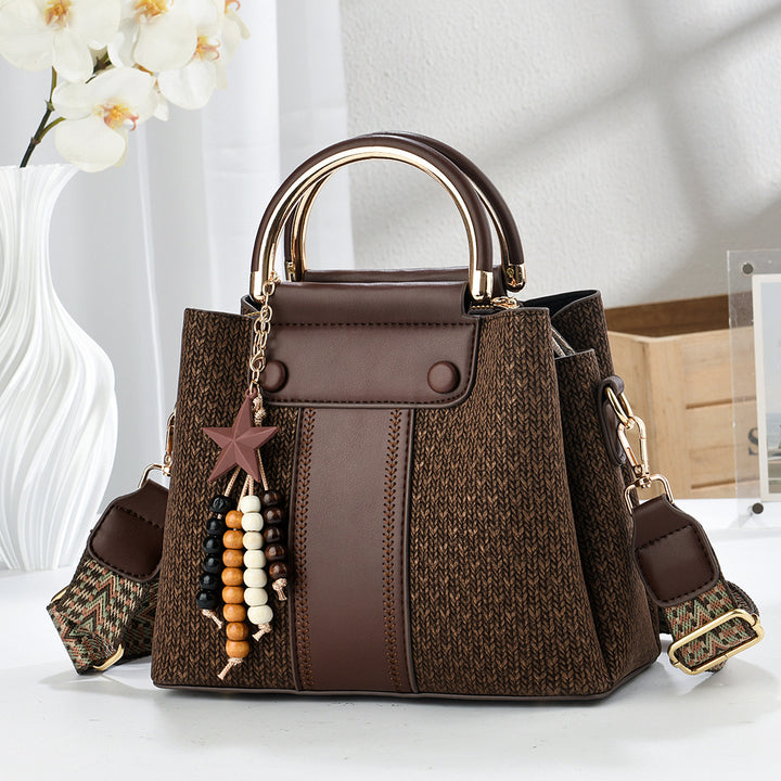 Damen modische Handtasche mit strukturiertem Design und stilvollen Akzenten Nord Taschen