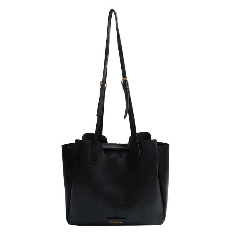 Damen stilvolle Hochformat-Handtasche mit verstellbarem Schulterriemen Nord Taschen