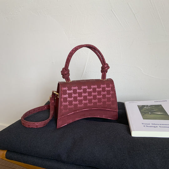 Damen Mini-Umhängetasche mit eleganter Prägung und abnehmbarem Schulterriemen Nord Taschen