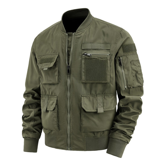 Men's  tactical multi-pocket flight bomber jacket Nord Taschen
