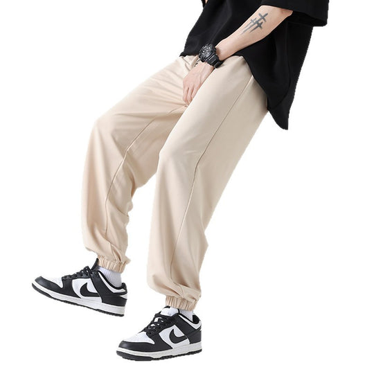 Herren Weite Jogginghose im weiten Schnitt mit verstellbarem Tunnelzug, elastischen Knöchel‑Bündchen und softem Griff Nord Taschen