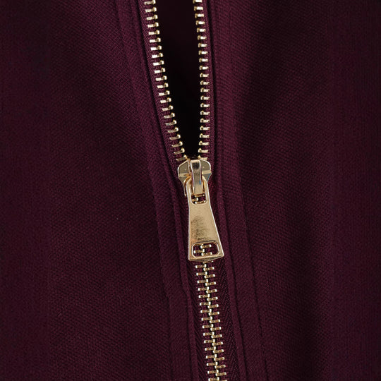 Damen Kurze Boxy‑Jacke aus Velourslederimitat mit Reißverschluss und Gummisaum Nord Taschen
