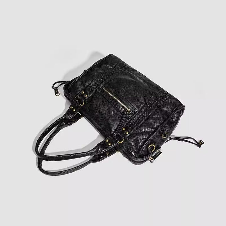 Damen Tragetasche mit eleganten Details und robustem Reißverschluss Nord Taschen