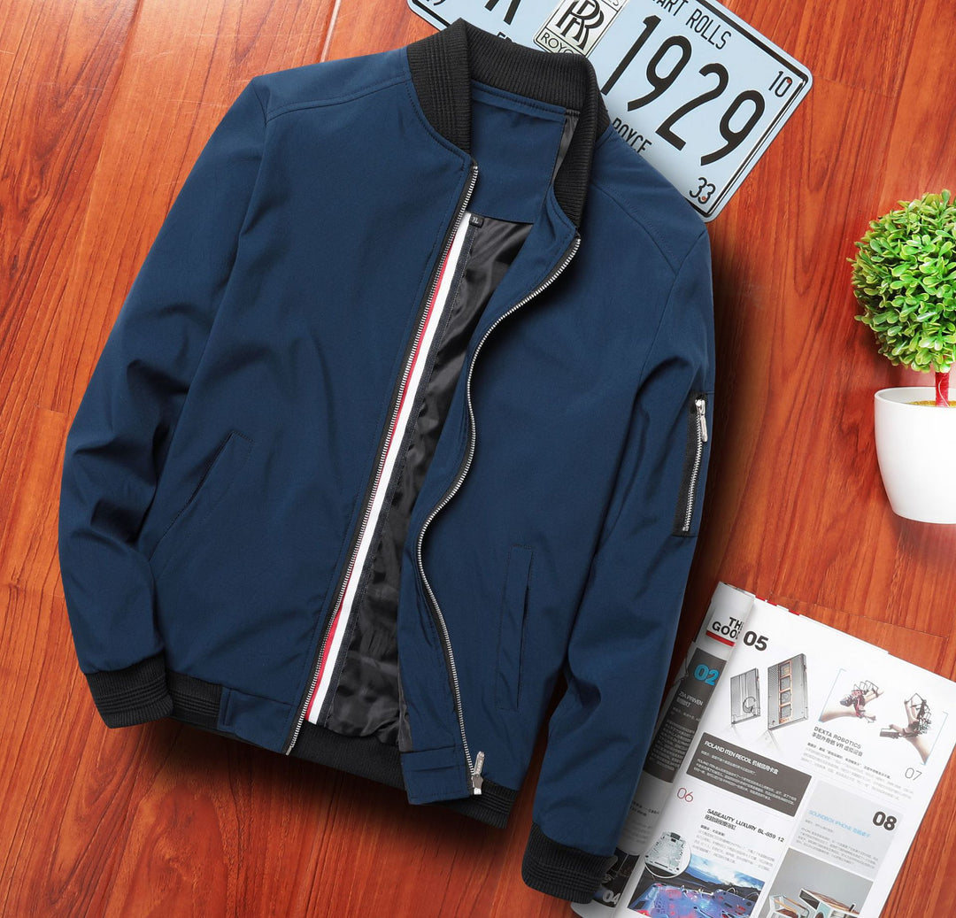 Herren Freizeit Bomberjacke Nord Taschen