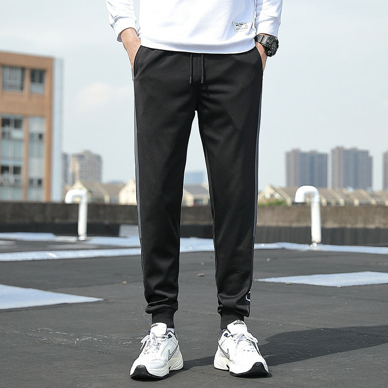 Herren Slim‑Fit Trainingshose mit elastischem Bund, Kordelzug und gerippten Bündchen Nord Taschen