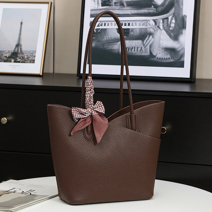 Damen Shopper-Tasche mit verspieltem Schleifenakzent und elegantem Design Nord Taschen