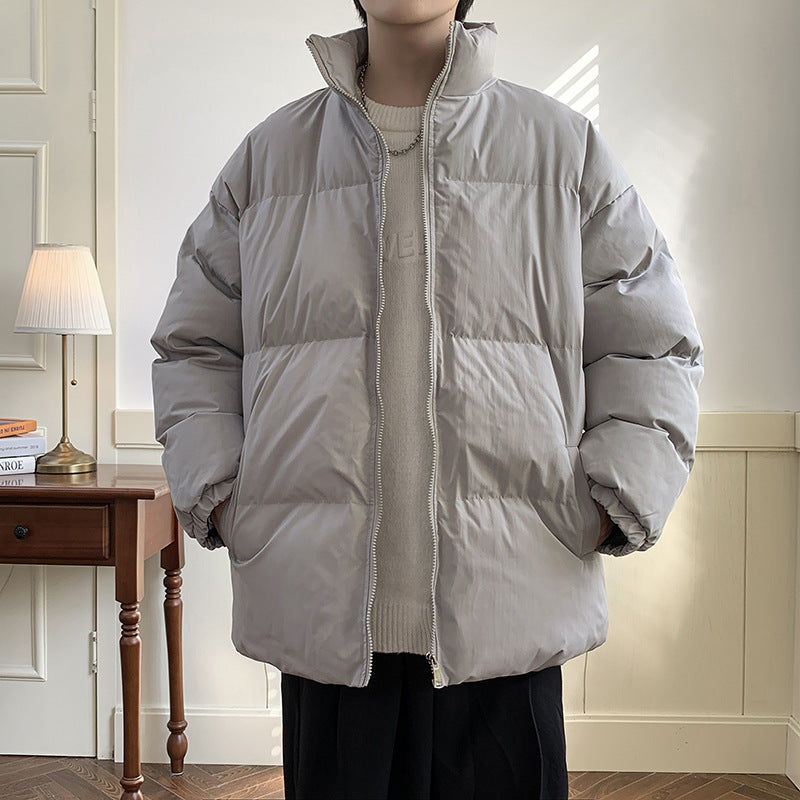 Unisex Oversize Steppjacke mit hohem Stehkragen und Thermofutter Nord Taschen