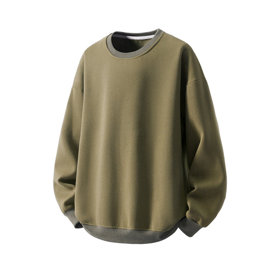 Unisex Oversized Rundhals-Sweatshirt aus French-Terry mit überschnittener Schulter Nord Taschen