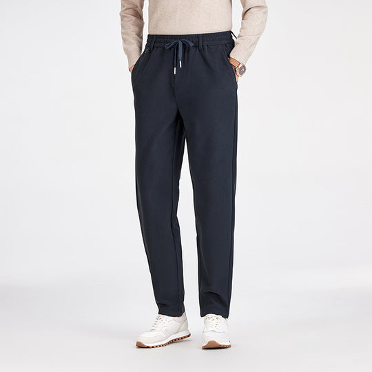 Herren Legere Jogginghose mit geradem Schnitt, elastischem Bund und umgeschlagenem Saum Nord Taschen